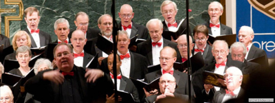 Close up of Male Singers 