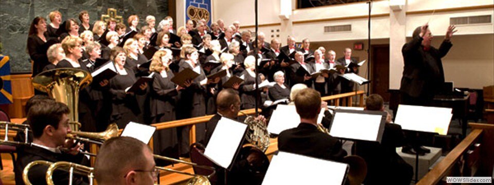 Bob Webb conducts a practice