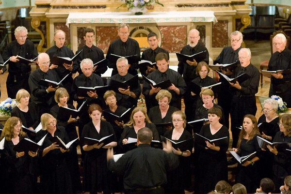 Performers at San Zeno di Montagna