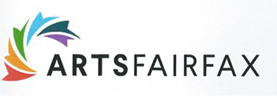 ARTSFAIRFAX logo with multicolors.